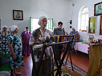 В храме святого преподобного Сергия, игумена Радонежского села Квашино совершена Божественная литургия
