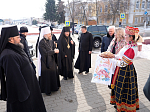 Архипастырский визит в Богучарское благочиние