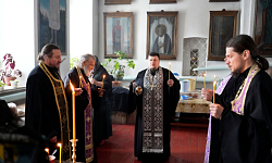 В годовщину начала специальной военной операции в Калаче соборно совершено заупокойное богослужение