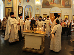 В Острогожске соборным богослужением духовенства благочиния почтили память подвижника благочестия старца Иоанна, в иночестве Лаврентия