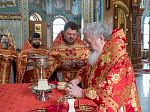 В Неделю 6-я по Пасхе, о слепом, в Благовещенском кафедральном соборе совершено Архиерейское богослужение