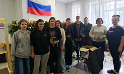 Школьники приняли участие в плетении сетей для СВО