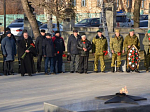 В городе Россошь состоялся митинг, посвященный Дню неизвестного солдата
