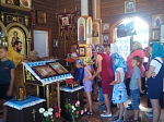 Молебен на начало учебного года в Воробьёвке