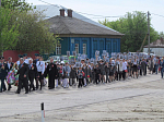 Митинг, посвященный празднованию Дня Победы в с. Новобелая