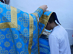 Настоятель храма Преображения Господня города Острогожска совершил молебен перед началом нового учебного года