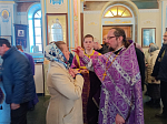 В Свято-Тихоновском соборном храме Острогожска совершены богослужения Недели Крестопоклонной