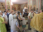 Молебное пение перед началом нового учебного года совершено в Сретенском храме в/ч 20155 города Острогожска
