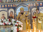 Правящий Архиерей возглавил воскресное богослужение в храме Рождества Пресвятой Богородицы города Россошь