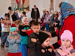 Воспитанники сразу двух дошкольных учреждений приняли участие в праздничных богослужениях в различных храмах Калачеевского района