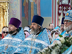 Епископ Россошанский и Острогожский Андрей сослужил митрополиту Воронежскому и Лискинскому Сергию в день престольного праздника в Покровском соборе г. Воронежа