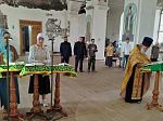 Завершилось принесение ковчега с частицей мощей священномученика Петра, архиепископа Воронежского и Задонского в пределы Калачеевского благочиния