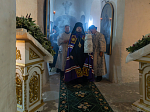 Преосвященнейший епископ Дионисий совершил Божественную литургию в Спасском храме Костомаровского женского монастыря