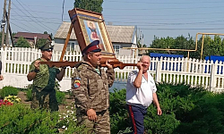 Ильинский казачий крестный ход прошёл по Богучарской земле