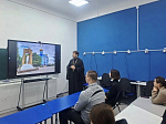 Священнослужитель, ответственный за работу с Вооруженными силами посетил МКОУ Поповская СОШ