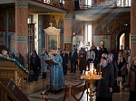 Праздничные богослужения в Благовещение в Свято-Ильинском кафедральном соборе г. Россошь