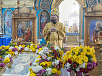 Архипастырь совершил Божественную литургию в храме Благовещения Пресвятой Богородицы села Лосево Павловского района