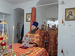 Епископ Россошанский и Острогожский Дионисий совершил Божественную литургию в Казанском храме с. Коротояк (Покровка) Острогожского района