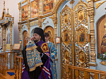 Епископ Дионисий 21 июля, в день празднования Казанской иконы Божией Матери, совершил Божественную литургию в Казанском храме пгт Каменка, центре Каменского благочиния