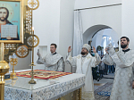 В праздник Собора Пресвятой Богородицы Преосвященнейший епископ Дионисий совершил Литургию в храме иконы Божией Матери «Казанская» города Павловска