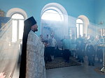 Освящение храма в селе Верхний Карабут