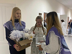 Волонтерский отряд «Прометей» принял участие в благотворительной акции Белый цветок