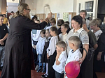 В День знаний совершины праздничные молебны в селе Юдино и Белогорье