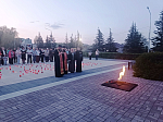 В поселке Каменка прошла Всероссийская акция «Свеча памяти»