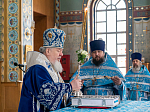 Митрополит Воронежский и Лискинский Сергий возглавил богослужение в день престольного праздника кафедрального собора Воронежской епархии