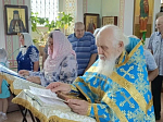 Жители села Петренково Острогожского района помолились перед чтимой иконой Божьей Матери «Оршанская»