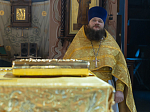 В день памяти апостола Андрея Первозванного епископ Дионисий возглавил богослужение в Свято-Ильинском кафедральном соборе города Россошь