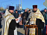 В городе Павловске освятили воду в Крещенской купели на реке Дон