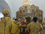 Епископ Дионисий совершил Божественную литургию в Никольском храме с. Урыв – Покровка Острогожского благочиния