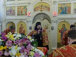 Епископ Россошанский и Острогожский Дионисий совершил Божественную литургию в Костомаровском епархиальном монастыре