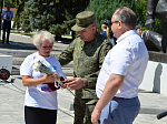 85 лет со дня начала Великой Отечественной войны: в Павловске у мемориала почтили память героев