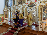 Правящий Архиерей совершил Божественную литургию в храме святых апостолов Петра и Павла с. Репьевка