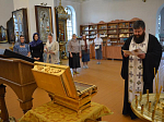 В Казанский храм поселка Каменка принесен ковчег с мощами священномученика Петра (Зверева) архиепископа Воронежского