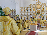 Архипастырь возглавил торжества, посвященные 20-летию со дня Великого освящения храма во имя святителя Митрофана, первого епископа Воронежского села Верхний Мамон