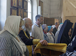 В Неделю 3-ю по Пятидесятнице Правящий Архиерей совершил Божественную литургию в Спасском Костомаровском женском монастыре