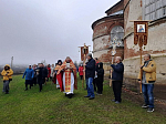 В храме Вознесения Господня села Мамоновка соборным богослужением отметили престольный праздник