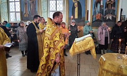 Панихида в память о погибших в ДТП совершена в храме св. мч. Иоанна Воина города Богучар