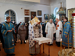 В Крещенский сочельник благочинный Каменского церковного округа иерей Сергий Папин совершил богослужения в Казанском храме поселка Каменка