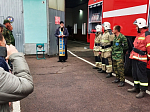 В пожарной части № 72 с. Подколодновка Богучарского района совершили чин освящения