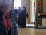Епископ Россошанский и Острогожский Дионисий совершил первую в году Литургию Преждеосвященных Даров