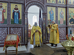 В Неделю 19-ю по Пятидесятнице епископ Дионисий совершил Божественную литургию в Воскресенском соборе Белогорского мужского монастыря