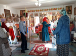 Благочинный совершил Божественную литургию в храме Казанской иконы Божией Матери села Радченское