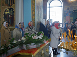 В субботу Светлой седмицы епископ Дионисий совершил Литургию в храме Успения Пресвятой Богородицы города Калач