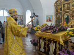 Епископ Дионисий совершил Божественную литургию в Никольском храме с. Урыв – Покровка Острогожского благочиния