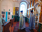 В Казанском храме села Новотолучеево молитвенно отметили престольное торжество северного придела