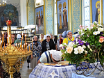 Торжественный праздник Успения Пресвятой Богородицы собрал верующих Богучара в храме
